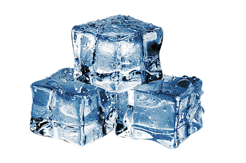 背景透過 アイス 氷 キューブ 冷たいの画像(プリ画像)