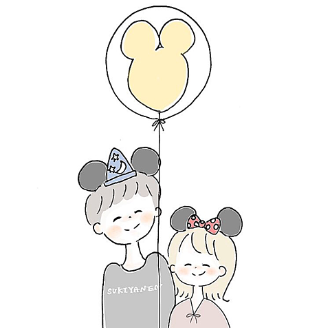 Mickey & Minnieの画像(プリ画像)