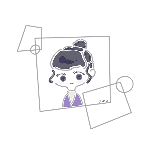 紫×ﾊｲﾈｯｸ×お団子の画像(プリ画像)
