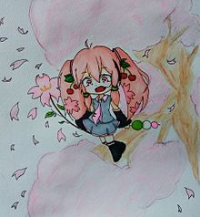 桜ミクの画像(イラコンに関連した画像)