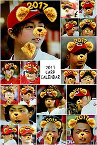 2017 CARP CALENDARの画像(カレンダー 2017に関連した画像)