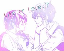 Like or  Love？ プリ画像