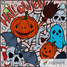 halloweenのキャラクターの画像(pigmentに関連した画像)
