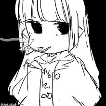 たばこ吸う女の子の画像(たばこに関連した画像)