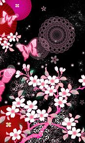 壁紙 幻想的 桜 蝶の画像7点 完全無料画像検索のプリ画像 Bygmo