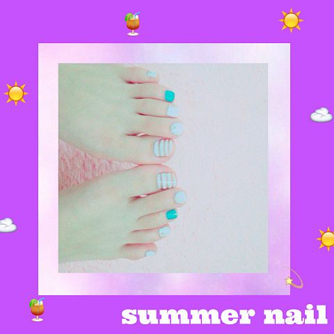 summer nailの画像(プリ画像)