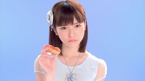 AKB48 島崎遥香 ミスドの画像(プリ画像)