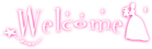姫系 Welcome ピンク かわいい 素材の画像(プリ画像)