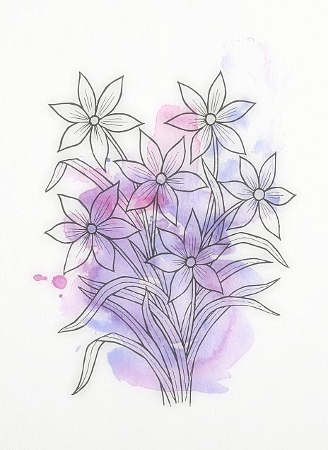 壁紙 水彩 花の画像9点 完全無料画像検索のプリ画像 Bygmo
