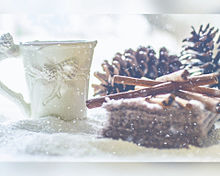 冬  雪  ホットドリンク  スイーツの画像(ホットドリンクに関連した画像)