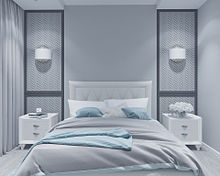ベッドルーム  寝室  モノクロの画像(寝室に関連した画像)