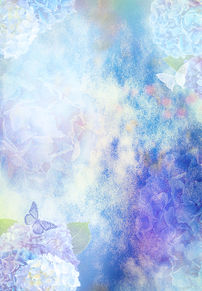 紫陽花💠  アジサイ  バタフライ🦋の画像(ゆるふわに関連した画像)