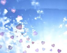青空 雲 ハート バルーン 雰囲気 エモいの画像(青空に関連した画像)
