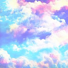 雰囲気 空 雲 パステル エモい カラフルの画像(カラフルに関連した画像)