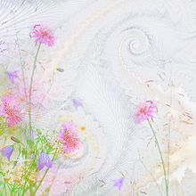 パステル シンプル お花 水彩画 フラワーの画像(#シンプル、に関連した画像)