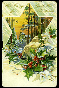 Christmas  Postcardの画像(アンティーに関連した画像)