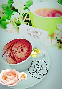 Alice in Latte Art Land プリ画像