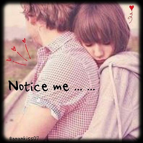 Notice me.の画像(プリ画像)
