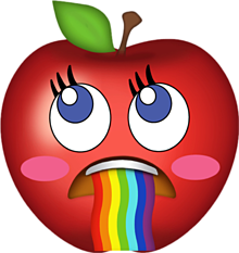 りんご 顔文字の画像7点 完全無料画像検索のプリ画像 Bygmo