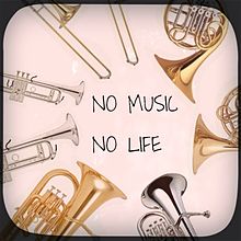 NO MUSIC NO LIFEの画像(金管楽器に関連した画像)