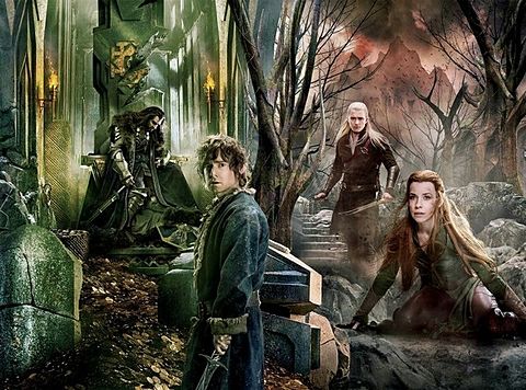 the Hobbit Bilbo Baggins Thorin Legolas Taurielの画像 プリ画像