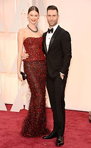 Oscars2015 Adam Levine Behati Prinslooの画像(BehatiPrinslooに関連した画像)