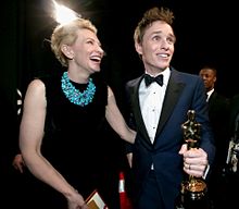 Oscars2015 Eddie Redmayne Cate Blanchettの画像(Oscars2015に関連した画像)