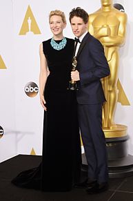 Oscars2015 Eddie Redmayne Cate Blanchettの画像(EddieRedmayneに関連した画像)