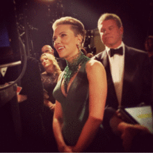 Oscars2015 Scarlett Johanssonの画像(oscars2015に関連した画像)