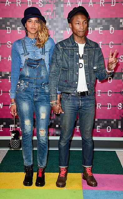MTV VMA 2015 Pharrell Williams Helen Lasichanhの画像 プリ画像