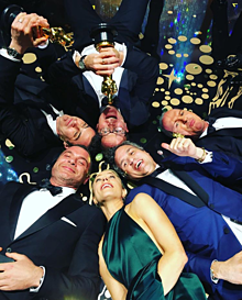 Oscars2016 spotlight cast & crewの画像(MichaelKeatonに関連した画像)