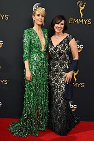 Emmys2016 Sarah Paulson Marcia Clarkの画像(MarciaClarkに関連した画像)