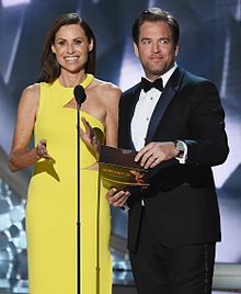 Emmys2016 Minnie Driver Michael Weatherlyの画像(エミー賞2016に関連した画像)