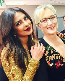 Priyanka Chopra Meryl Streepの画像(ゴールデングローブ賞2017に関連した画像)