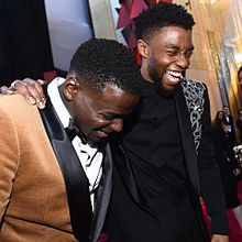 Chadwick Boseman Daniel Kaluuyaの画像(Oscars2018に関連した画像)