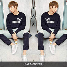 RAP MONSTER × PUMAの画像(bts rapに関連した画像)