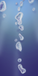 泡の画像(海中に関連した画像)