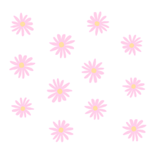 ピンク 背景透過 花柄の画像点 完全無料画像検索のプリ画像 Bygmo