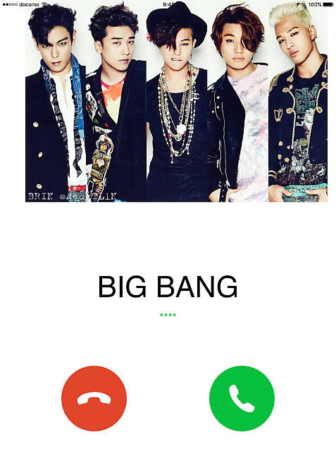 #BIGBANG#電話の画像(プリ画像)