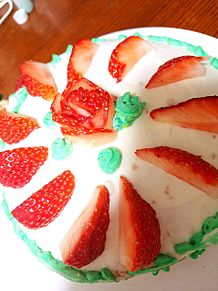 イチゴケーキの画像(ショートケーキに関連した画像)