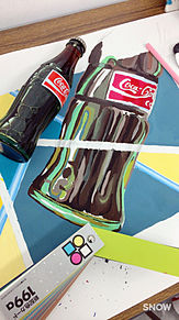 イラスト コカコーラの画像(色彩に関連した画像)