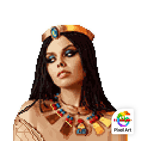 エジプトの女性の画像(プリ画像)