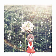 お花×女の子 シリーズの画像(お花 イラストに関連した画像)