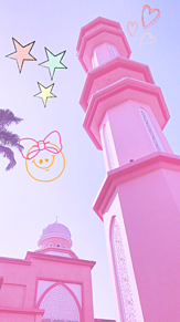 ピンクの塔の画像(綺麗きれいに関連した画像)
