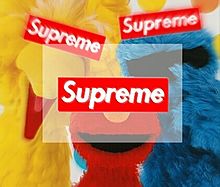 supreme、セサミストリートの画像(クッキーモンスターに関連した画像)