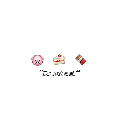 Do not eat.の画像(プリ画像)
