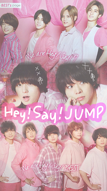 Hey!Say!JUMP ピンク壁紙の画像 プリ画像