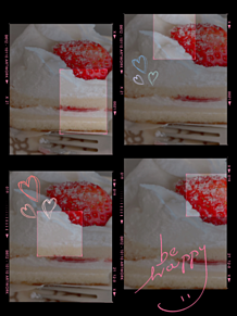 オシャレショートケーキの画像(ショートケーキに関連した画像)