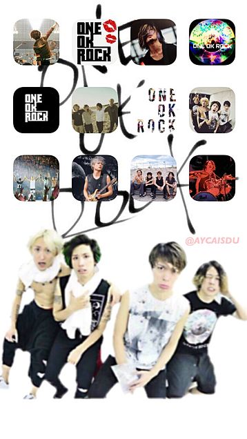 ONE OK ROCK ホーム画面 iPhone5用の画像 プリ画像