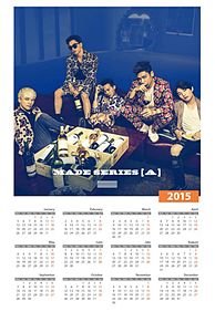 BIGBANG 2015カレンダー プリ画像